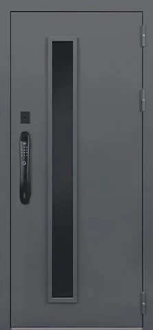Trento с окном (терморазрыв 3к) (биометрический замок Smart lock DZ 888)